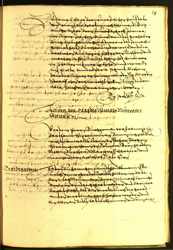 Stadtarchiv Bozen - BOhisto Ratsprotokoll 1571 