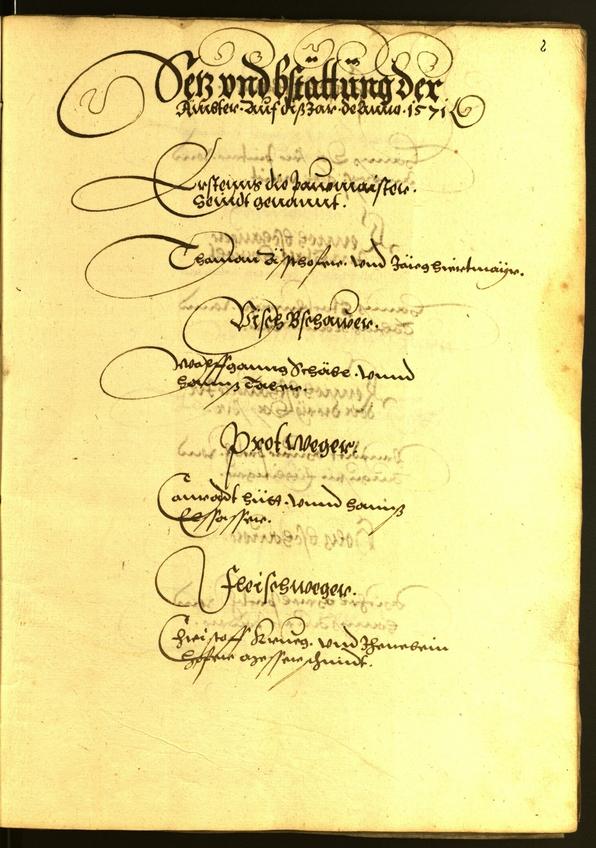 Civic Archives of Bozen-Bolzano - BOhisto Minutes of the council 1571 