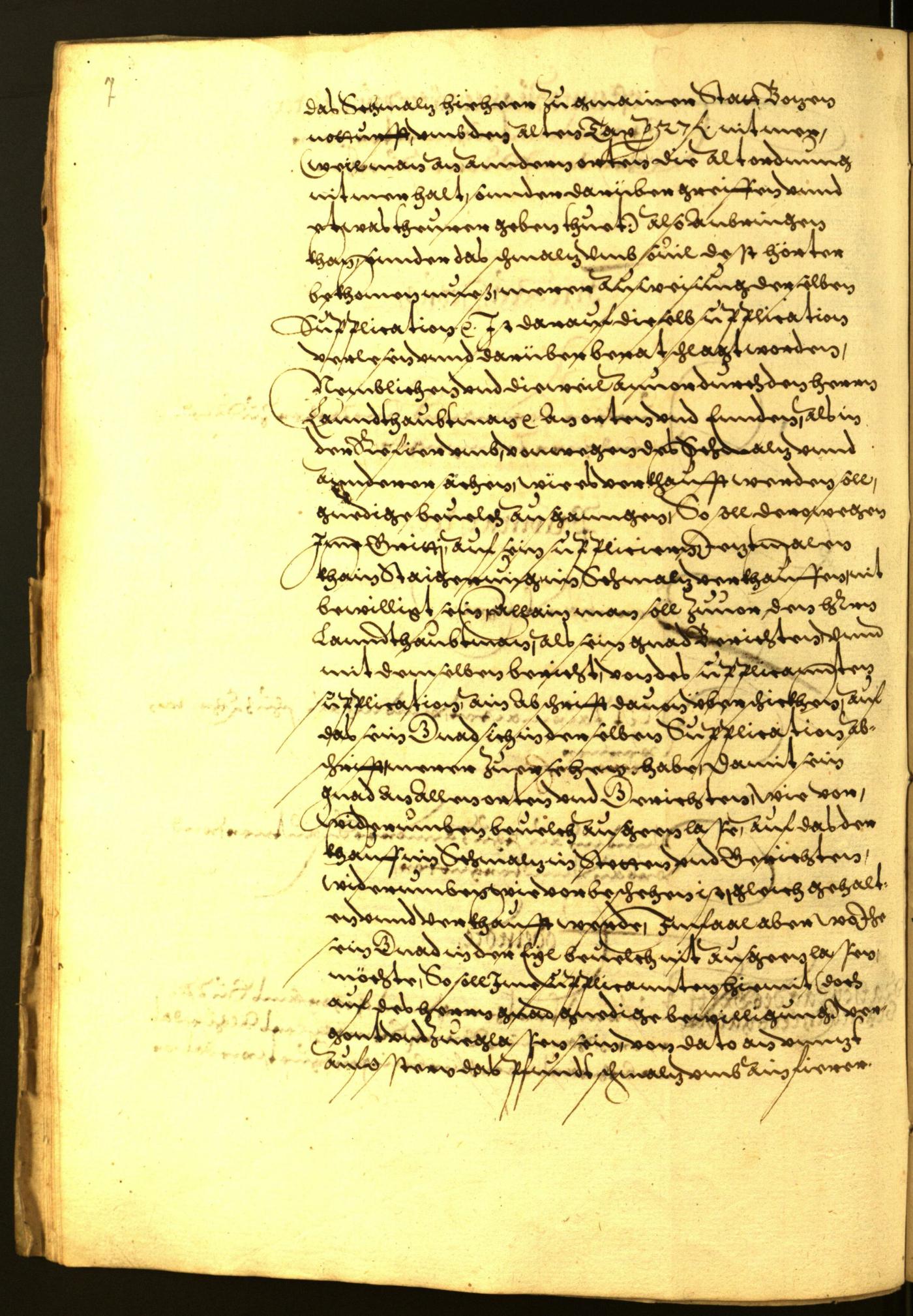 Stadtarchiv Bozen - BOhisto Ratsprotokoll 1571 