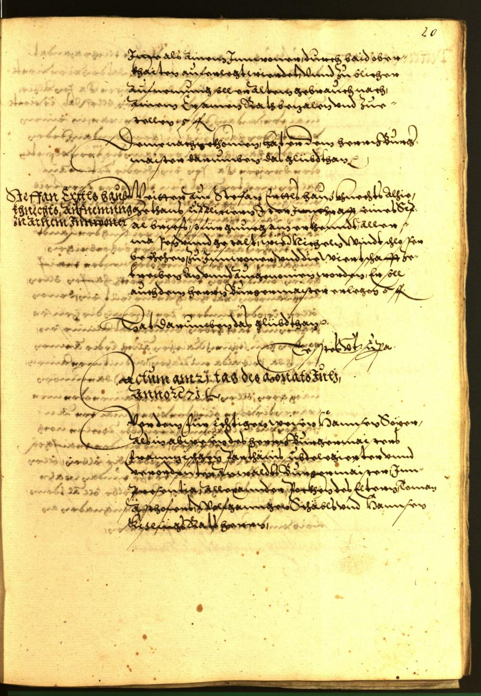 Civic Archives of Bozen-Bolzano - BOhisto Minutes of the council 1571 
