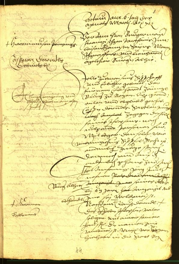 Archivio Storico della Città di Bolzano - BOhisto protocollo consiliare 1571 