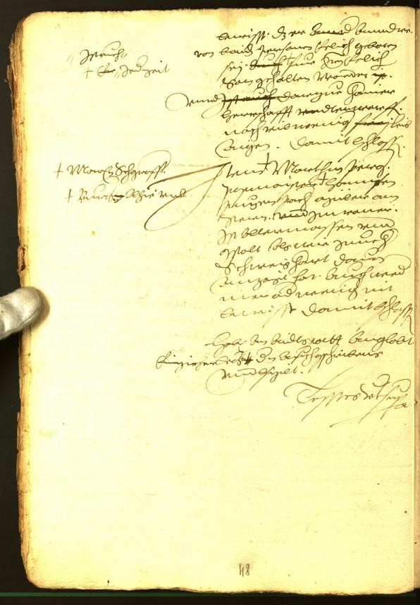 Stadtarchiv Bozen - BOhisto Ratsprotokoll 1571 