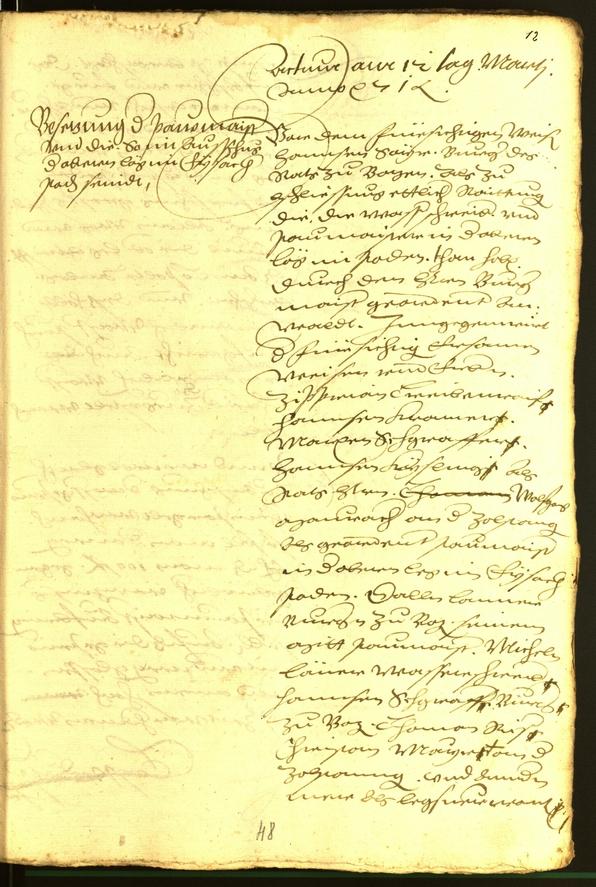 Archivio Storico della Città di Bolzano - BOhisto protocollo consiliare 1571 