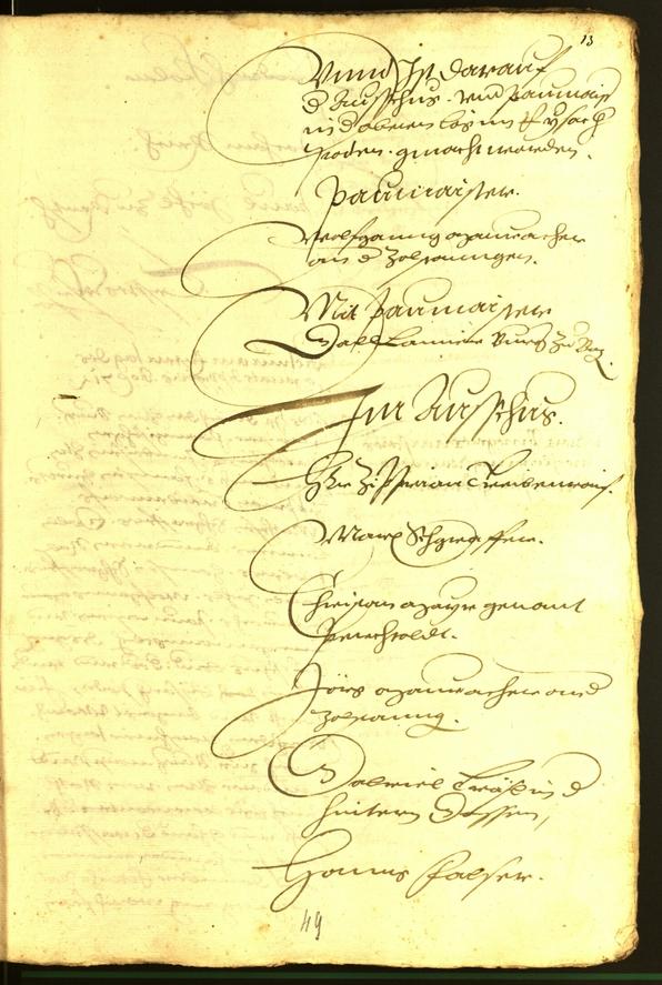 Civic Archives of Bozen-Bolzano - BOhisto Minutes of the council 1571 