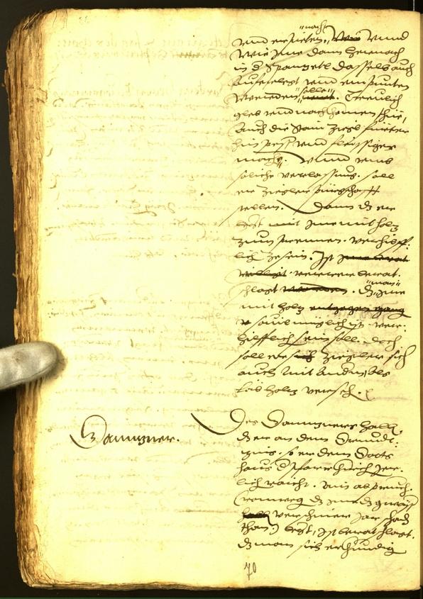 Civic Archives of Bozen-Bolzano - BOhisto Minutes of the council 1571 