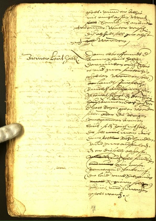 Civic Archives of Bozen-Bolzano - BOhisto Minutes of the council 1571 