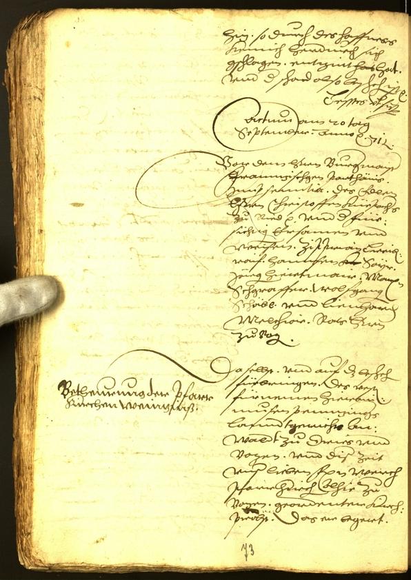 Archivio Storico della Città di Bolzano - BOhisto protocollo consiliare 1571 