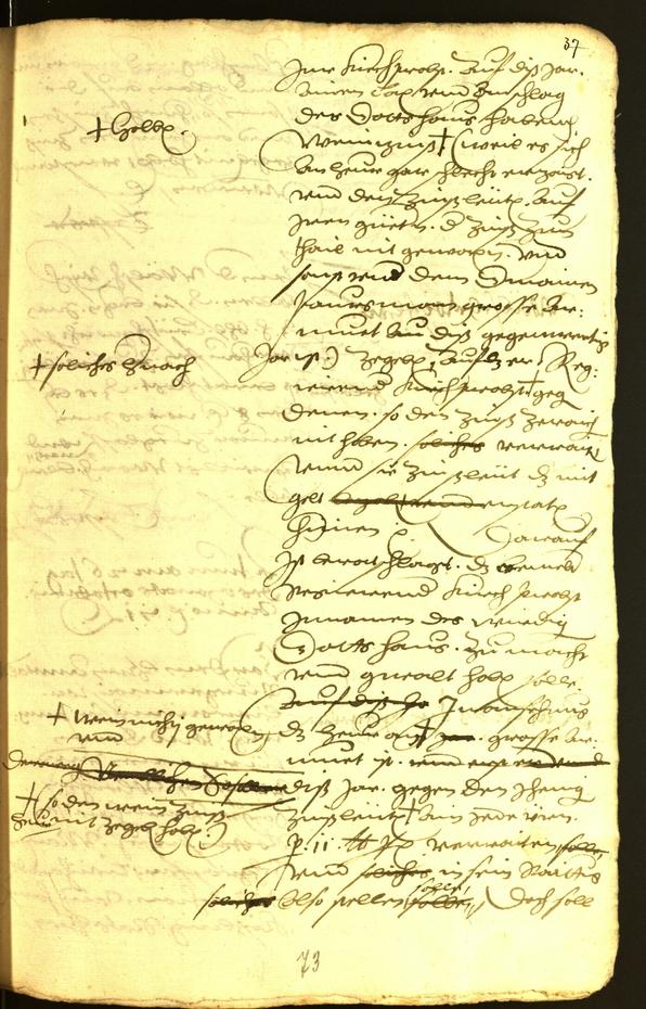 Civic Archives of Bozen-Bolzano - BOhisto Minutes of the council 1571 