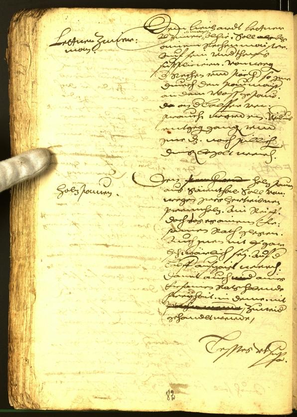 Civic Archives of Bozen-Bolzano - BOhisto Minutes of the council 1571 