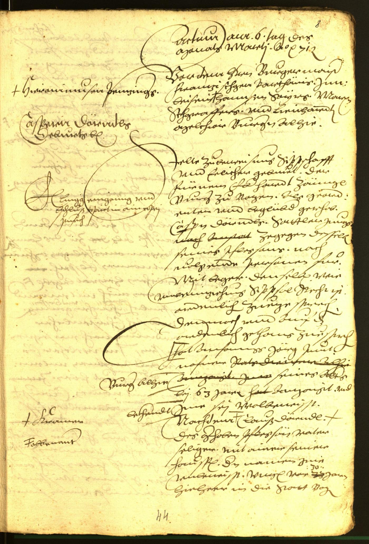 Civic Archives of Bozen-Bolzano - BOhisto Minutes of the council 1571 