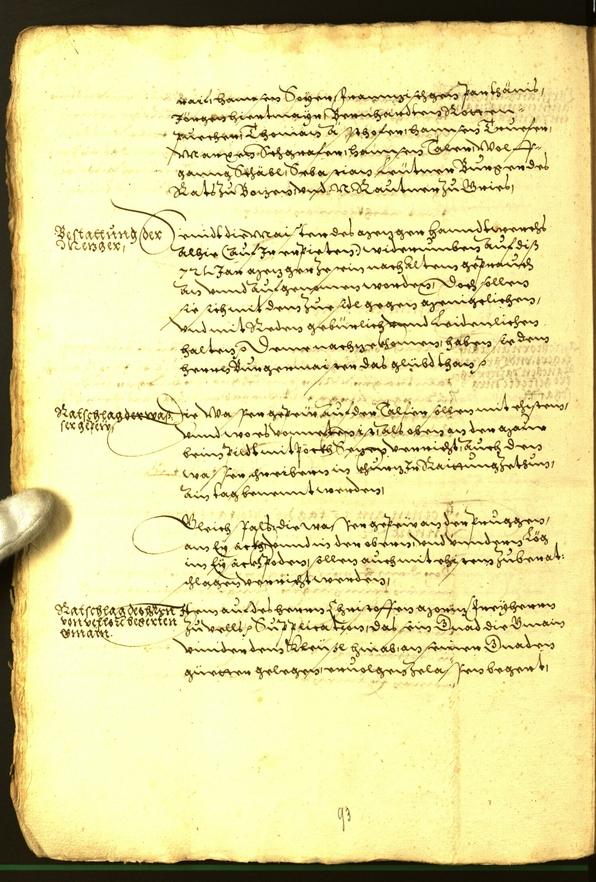 Archivio Storico della Città di Bolzano - BOhisto protocollo consiliare 1572 