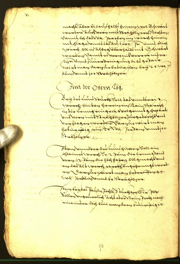 Stadtarchiv Bozen - BOhisto Ratsprotokoll 1572 