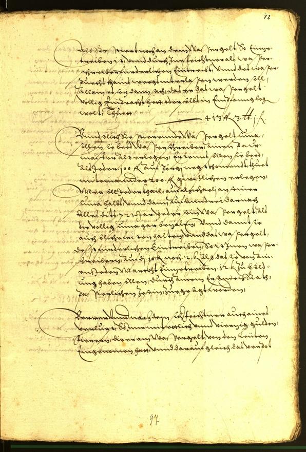 Stadtarchiv Bozen - BOhisto Ratsprotokoll 1572 