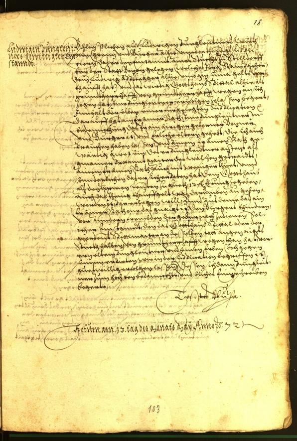 Civic Archives of Bozen-Bolzano - BOhisto Minutes of the council 1572 