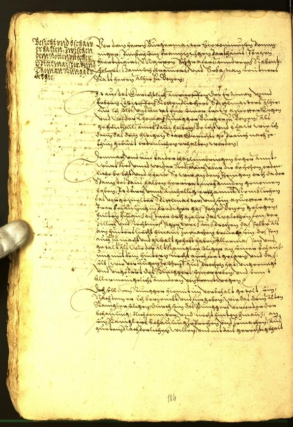 Civic Archives of Bozen-Bolzano - BOhisto Minutes of the council 1572 