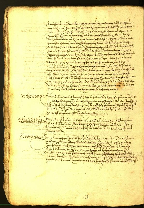 Civic Archives of Bozen-Bolzano - BOhisto Minutes of the council 1572 