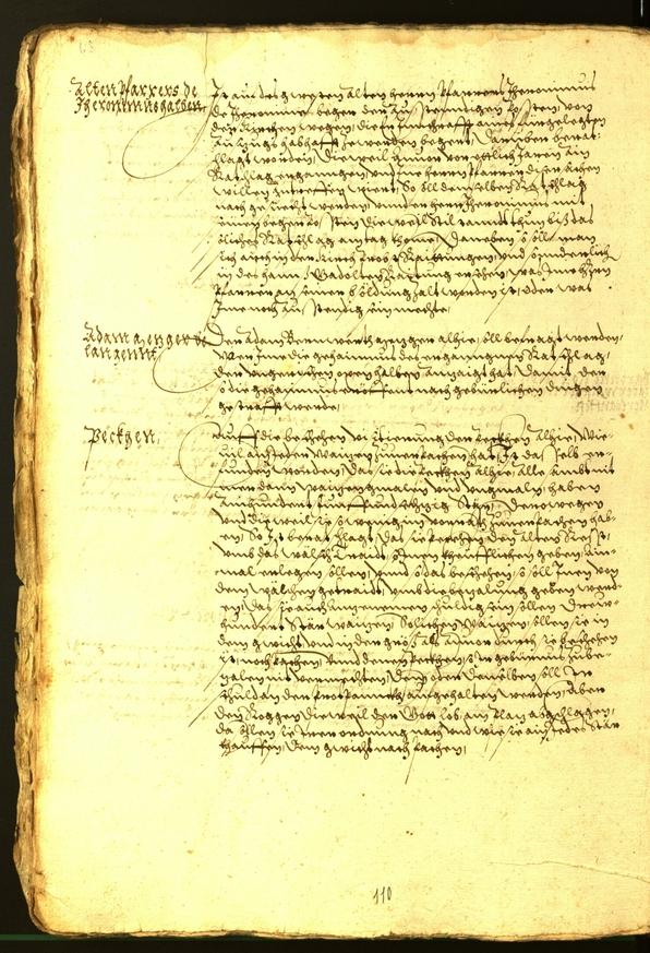 Civic Archives of Bozen-Bolzano - BOhisto Minutes of the council 1572 