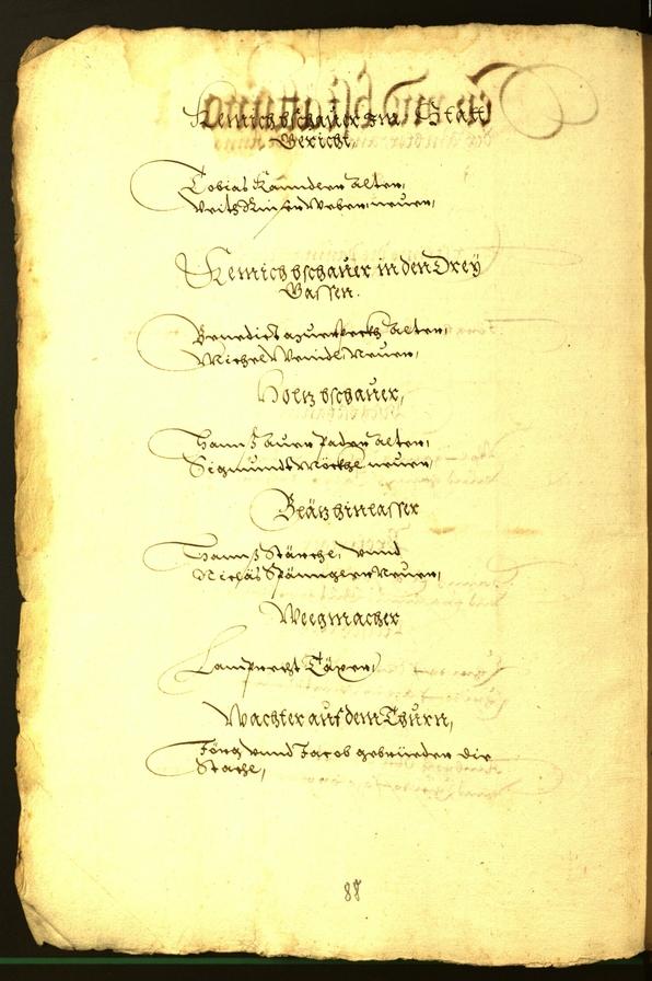 Civic Archives of Bozen-Bolzano - BOhisto Minutes of the council 1572 