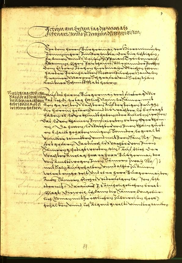 Archivio Storico della Città di Bolzano - BOhisto protocollo consiliare 1572 