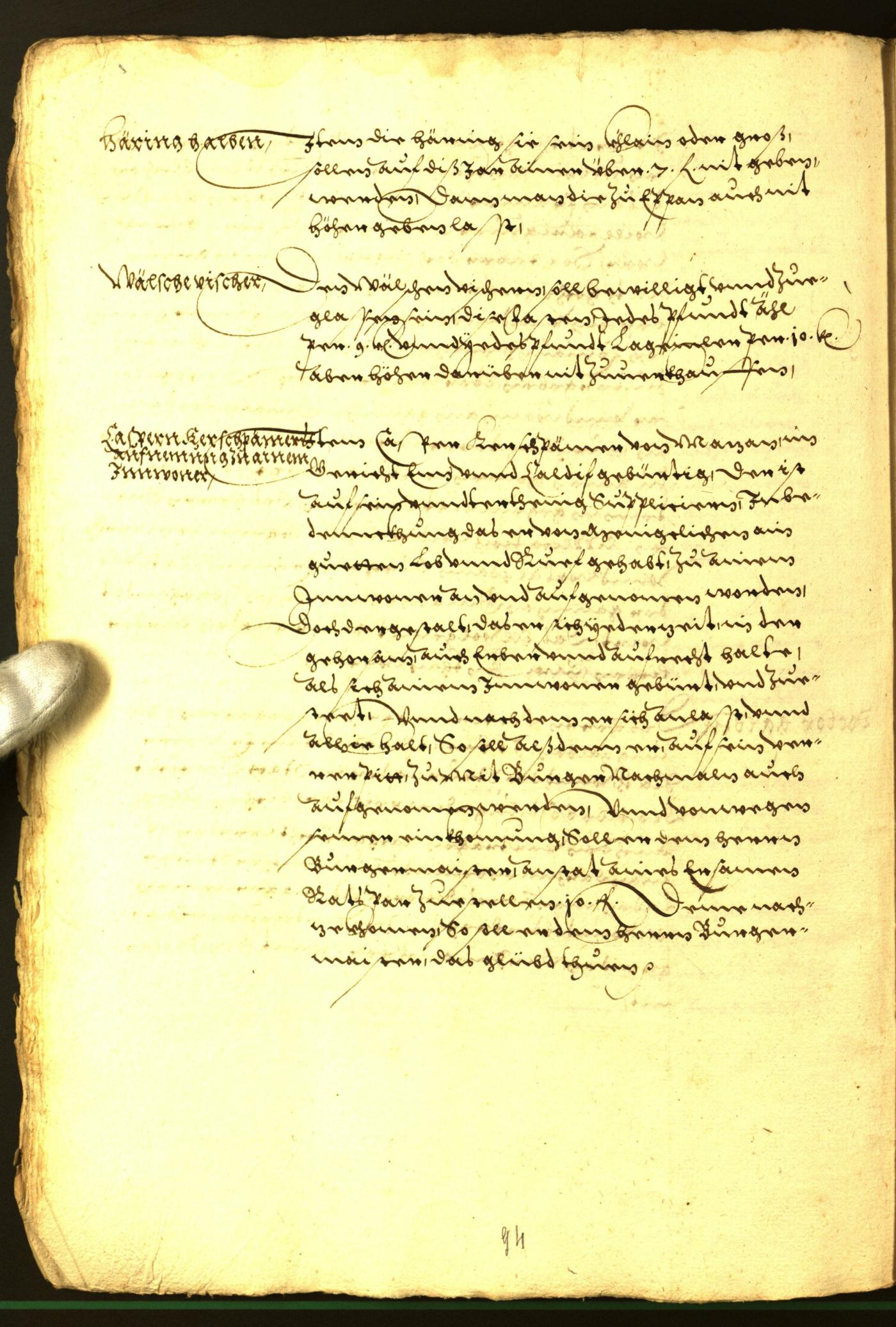 Archivio Storico della Città di Bolzano - BOhisto protocollo consiliare 1572 