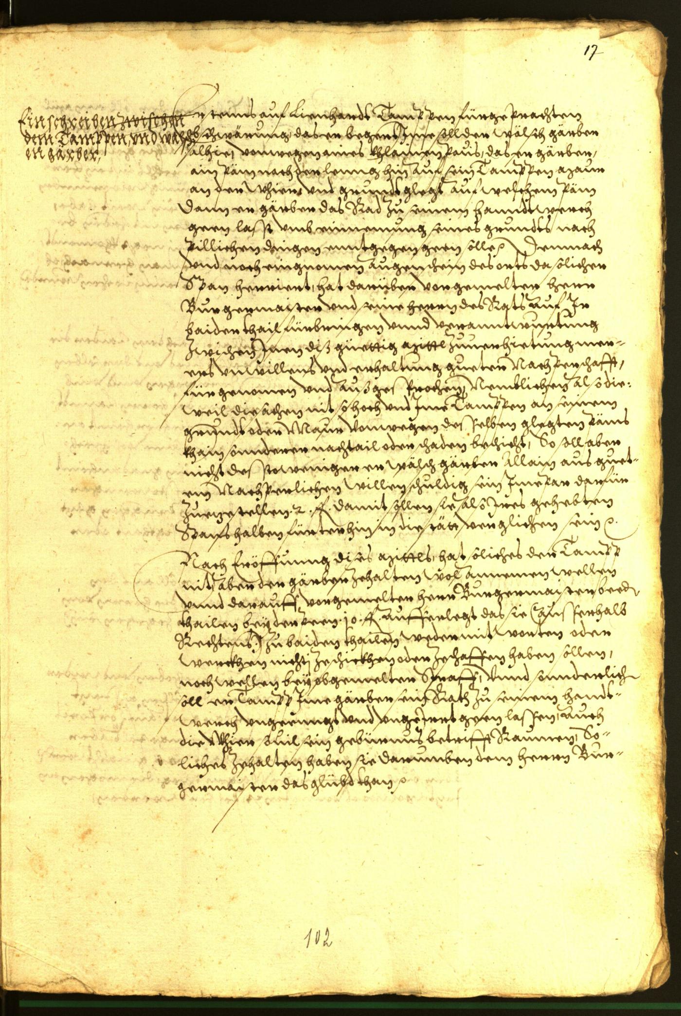 Stadtarchiv Bozen - BOhisto Ratsprotokoll 1572 