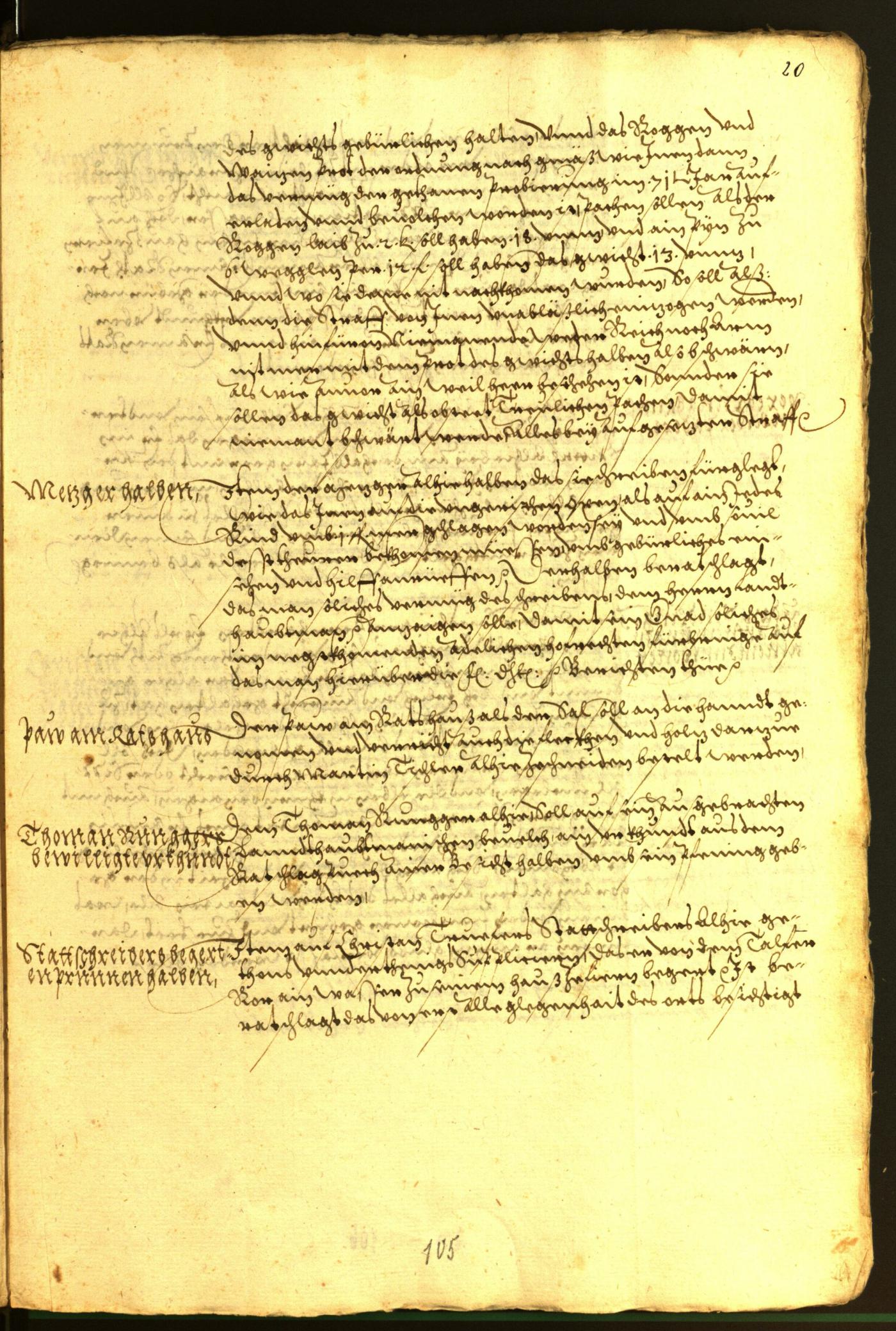 Civic Archives of Bozen-Bolzano - BOhisto Minutes of the council 1572 