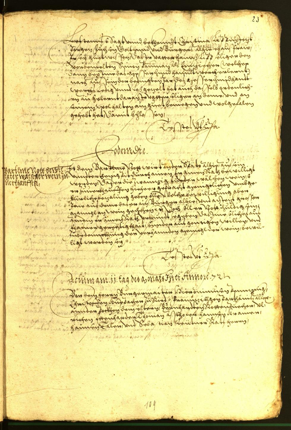 Archivio Storico della Città di Bolzano - BOhisto protocollo consiliare 1572 