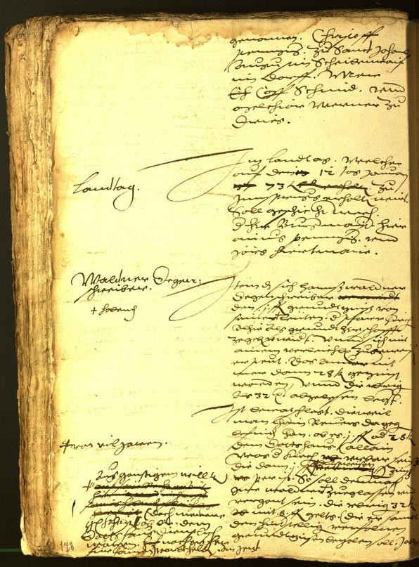 Civic Archives of Bozen-Bolzano - BOhisto Minutes of the council 1572 