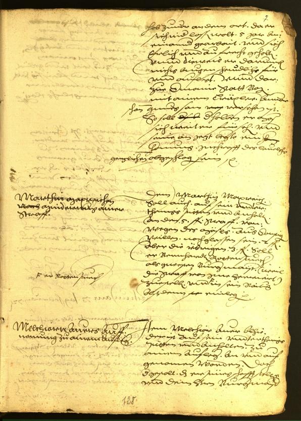 Stadtarchiv Bozen - BOhisto Ratsprotokoll 1572 