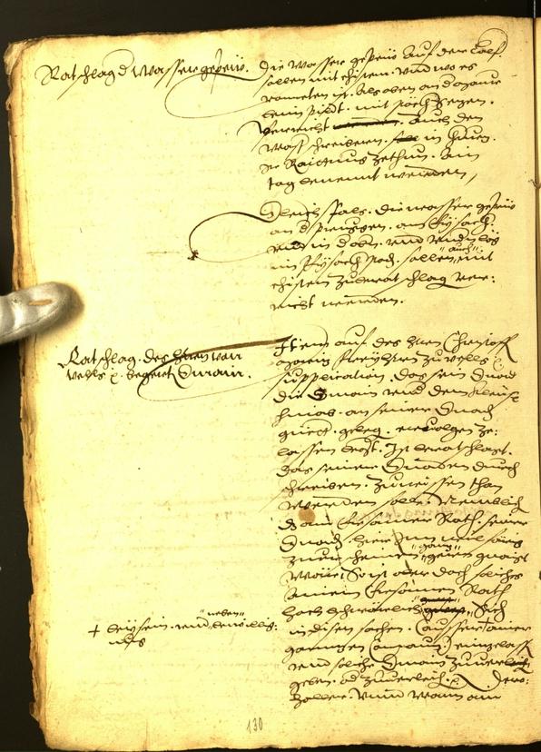 Stadtarchiv Bozen - BOhisto Ratsprotokoll 1572 