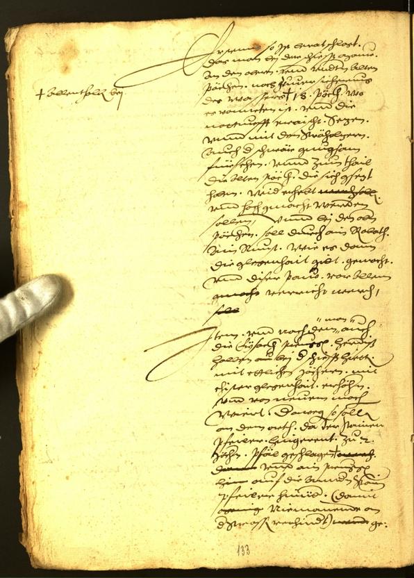 Stadtarchiv Bozen - BOhisto Ratsprotokoll 1572 