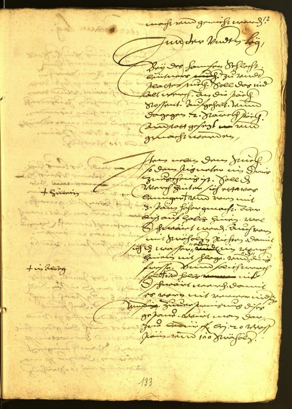 Stadtarchiv Bozen - BOhisto Ratsprotokoll 1572 