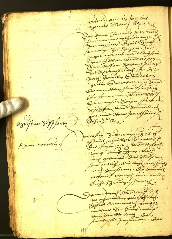 Civic Archives of Bozen-Bolzano - BOhisto Minutes of the council 1572 