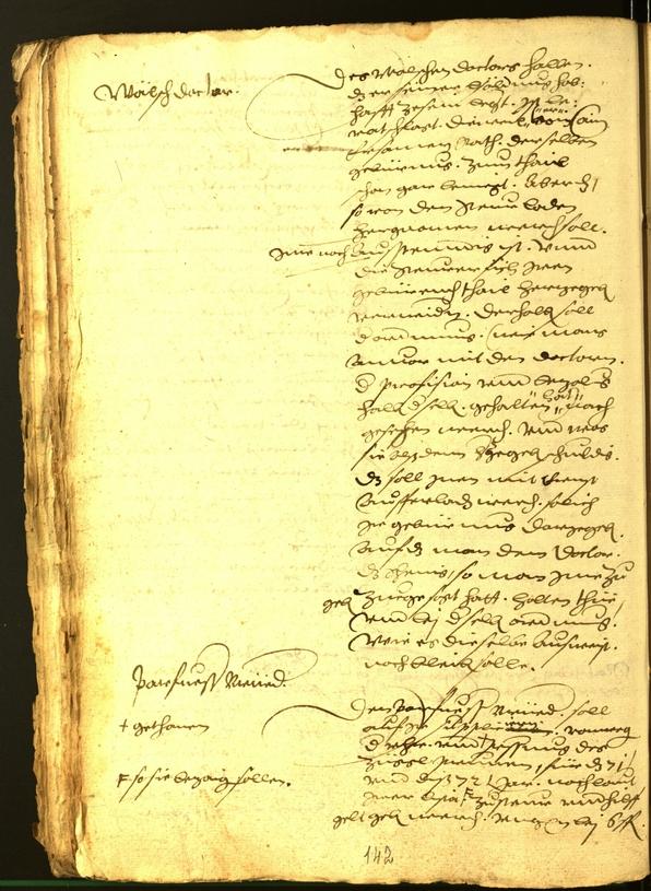 Stadtarchiv Bozen - BOhisto Ratsprotokoll 1572 