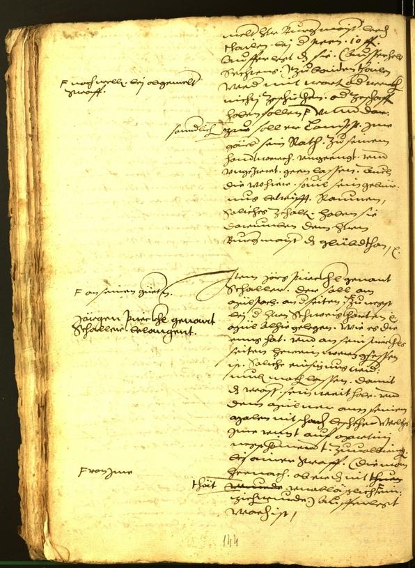 Stadtarchiv Bozen - BOhisto Ratsprotokoll 1572 