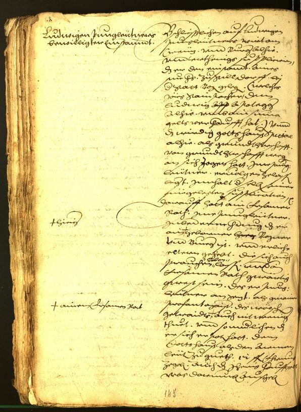 Stadtarchiv Bozen - BOhisto Ratsprotokoll 1572 