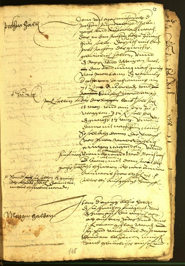 Civic Archives of Bozen-Bolzano - BOhisto Minutes of the council 1572 