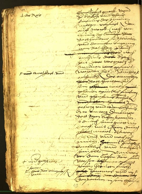 Stadtarchiv Bozen - BOhisto Ratsprotokoll 1572 