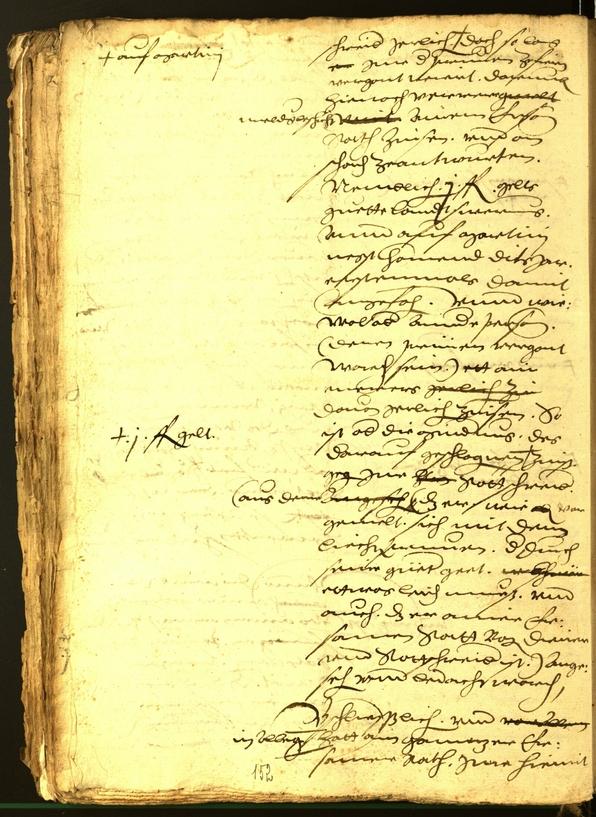 Stadtarchiv Bozen - BOhisto Ratsprotokoll 1572 