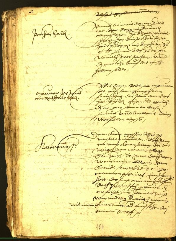 Civic Archives of Bozen-Bolzano - BOhisto Minutes of the council 1572 