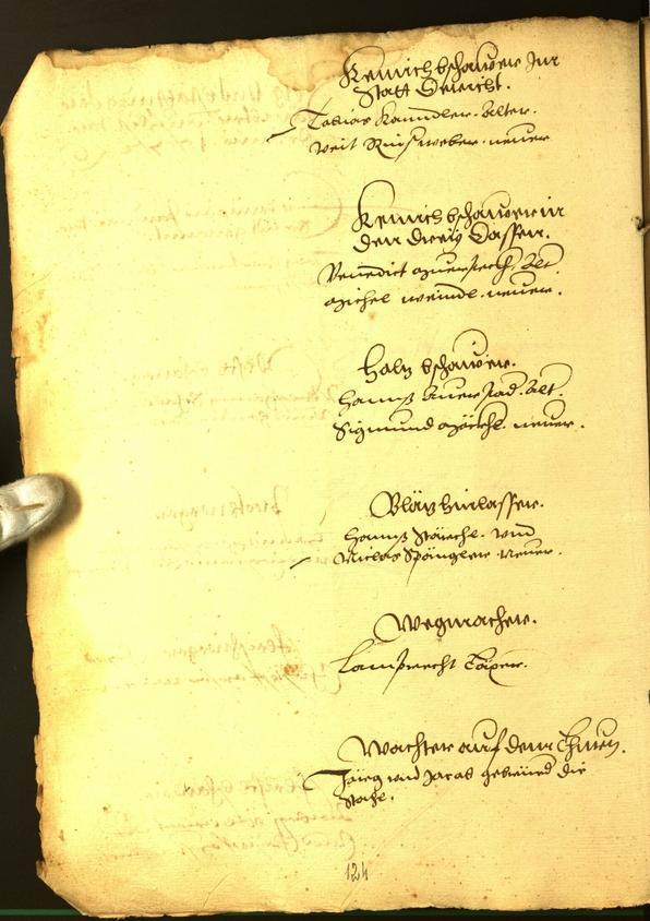 Civic Archives of Bozen-Bolzano - BOhisto Minutes of the council 1572 