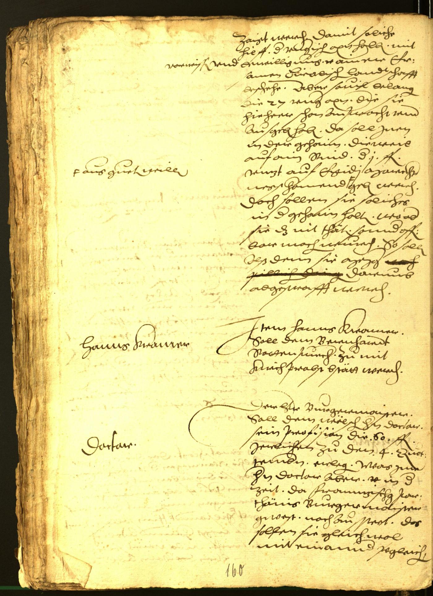 Civic Archives of Bozen-Bolzano - BOhisto Minutes of the council 1572 