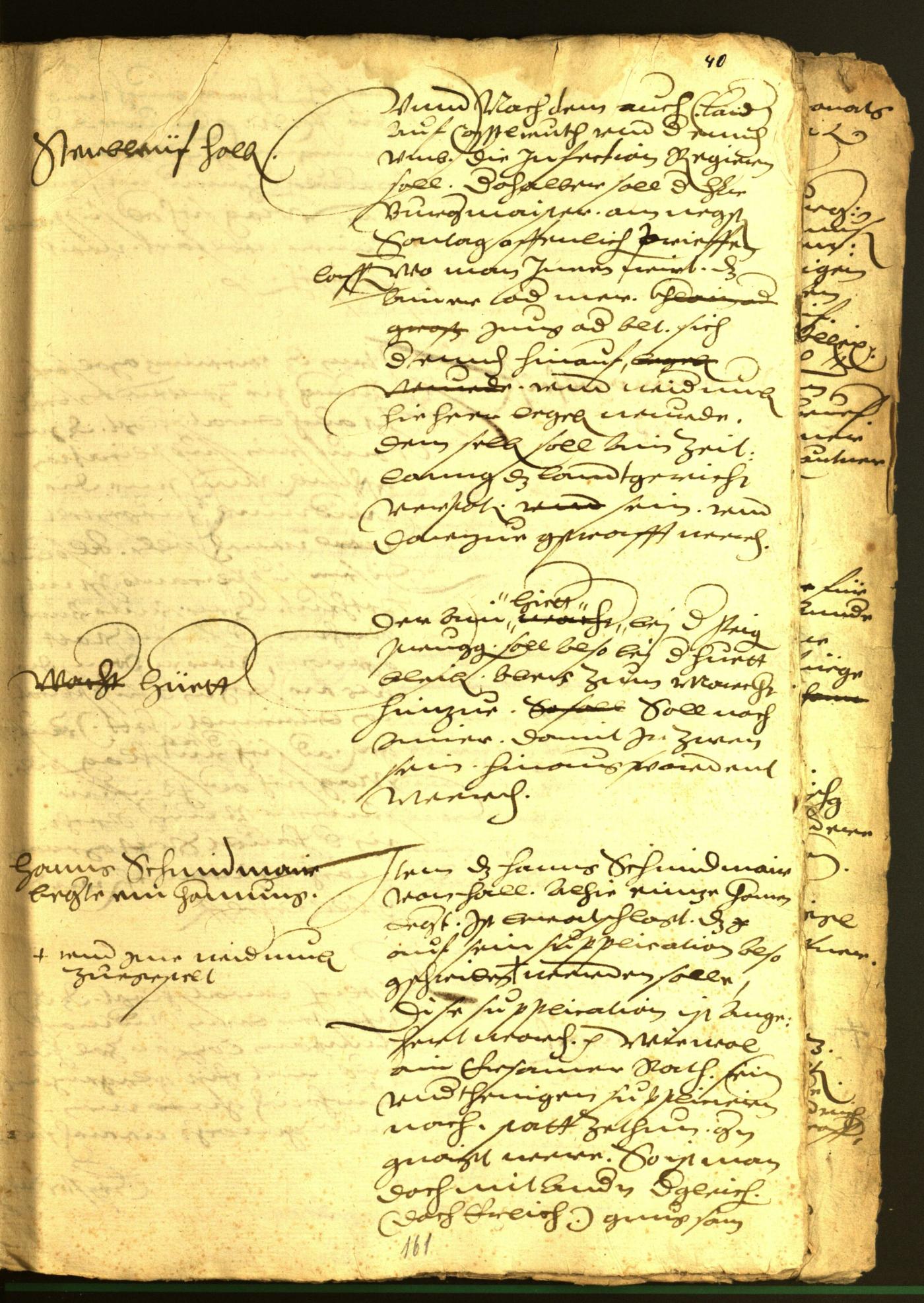 Stadtarchiv Bozen - BOhisto Ratsprotokoll 1572 