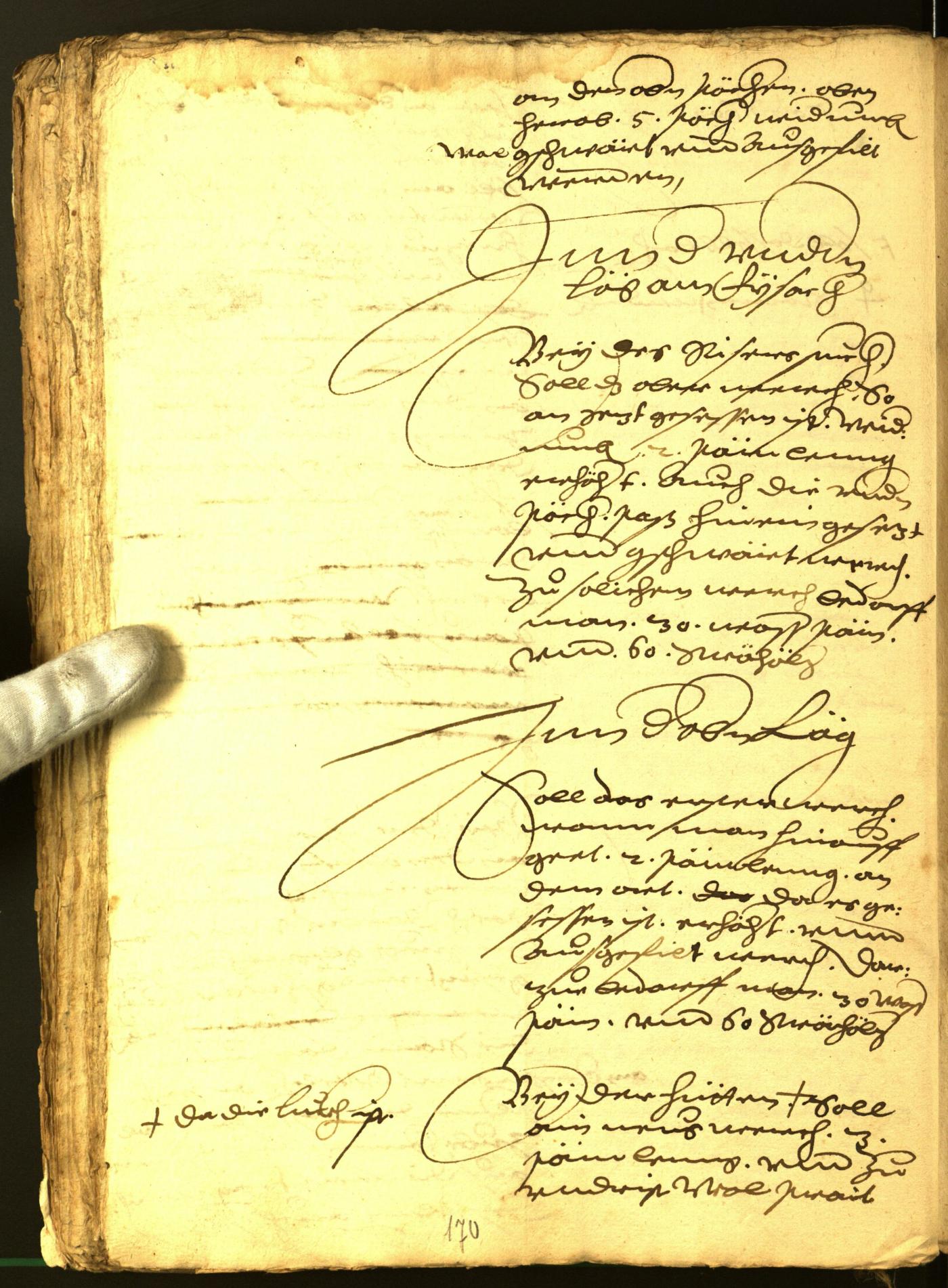 Civic Archives of Bozen-Bolzano - BOhisto Minutes of the council 1572 