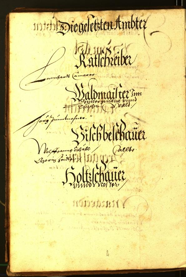 Archivio Storico della Città di Bolzano - BOhisto protocollo consiliare 1568/69 