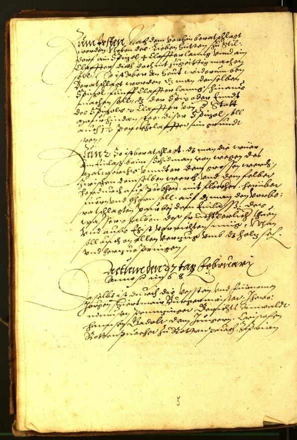 Stadtarchiv Bozen - BOhisto Ratsprotokoll 1568/69 