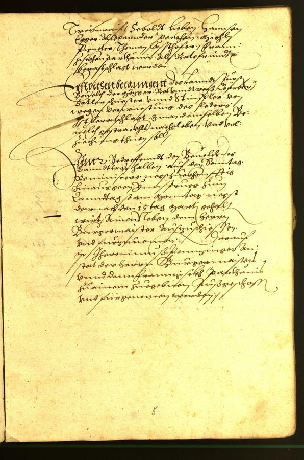 Stadtarchiv Bozen - BOhisto Ratsprotokoll 1568/69 
