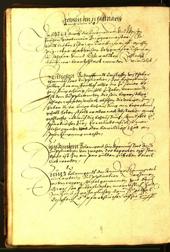 Civic Archives of Bozen-Bolzano - BOhisto Minutes of the council 1568/69 