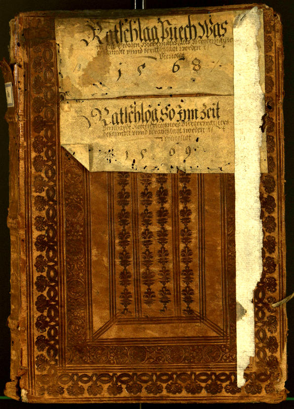 Stadtarchiv Bozen - BOhisto Ratsprotokoll 1568/69 