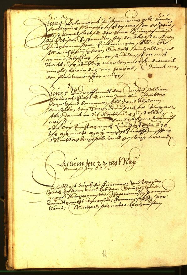 Archivio Storico della Città di Bolzano - BOhisto protocollo consiliare 1568/69 